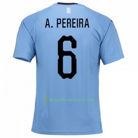Fußballtrikots Uruguay A.Pereira 6 WM 2018 Heimtrikotsatz kaufen